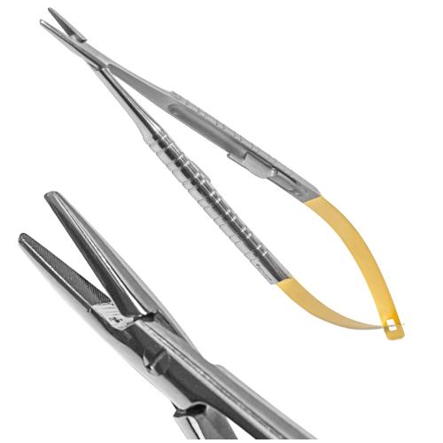 Голкотримач Castroviejo 15,7 см, прямий, 1105В, Dental Studio
